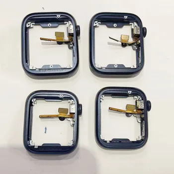 Aluminijska Prosječna Okvir S Bočnim Kotačićem Digitalni Kruna Oštrica Telo Ploče Šasije Za Apple Watch Series 4 5 SE 6 40 mm 44 mm
