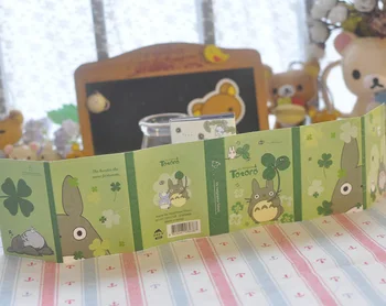 Kawai Moj Susjed Totoro Japanska Anime Blok Za Bilješke Naljepnice Lista Planer Naljepnice Slatka Uredski Školski Pribor