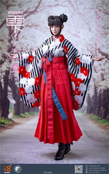Skala 1/6 I8TOYS i8-C004 I. Japanska Konačni Haljina Шизуку, Odijelo, haljina-kimona, Mornar Odijelo s glave Bez Tijela Za Zbirke