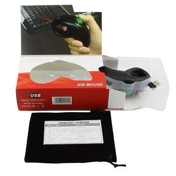 Bežični Digitalni Miš, Trackball frekvencije 2,4 Ghz, Laser Prijenosni Miš pod kontrolom oka Mause USB, Optički Miš sa трековым loptom, Raspon prijema 10 M