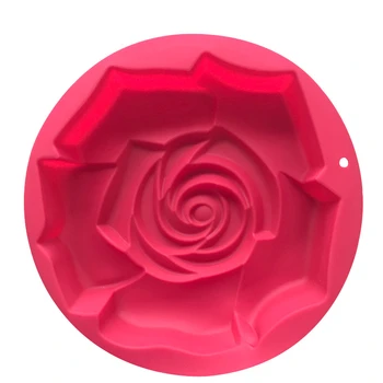 Veliki Veličina 29*5,8 cm Ruža U Obliku Cvijeta Silikonska Forma Za Tortu Silikonska Forma Za Tortu suđe za Kuhanje / DIY Kalup E496