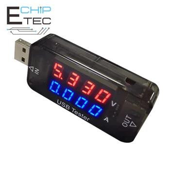Besplatna Dostava LCD Digitalni Voltmetar Ampermetar Tester USB Detektor Punjač Tester Kapaciteta 3 bita 4 Bita 3.3v