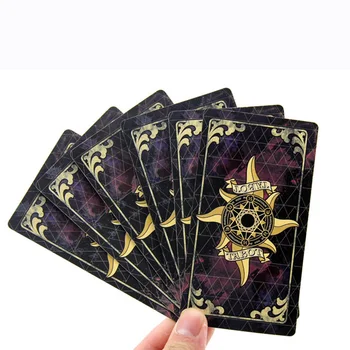 Holografska Tarot Karte Igra 78 KOM. Sjajna Kartica Puna Englesko Izdanje za Astrolog Engleskom pravila Čekati Tarot
