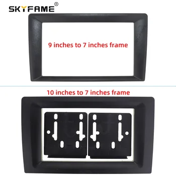 SKYFAME Od 9 cm do 7 cm ili 10 cm do 7 cm okvir Ekran Fascije Okvir Adapter Za Audio Ploče s Instrumentima Postavljanje Ploče Okvir Kit