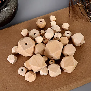 Dječji Drveni Razuporne Perle za Izradu Nakita Drvene Boje Drvene Perle DIY Obrt Pribor
