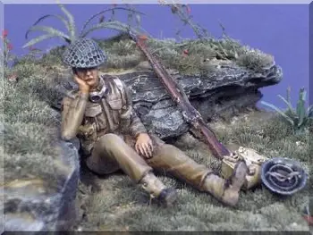 1/35 Skala Smole Figurice Model Kit Drugog Svjetskog Rata Britanska Mornarica Odmor U nesastavljeni i Uncolored Diorama DIY Igračke Minijaturne