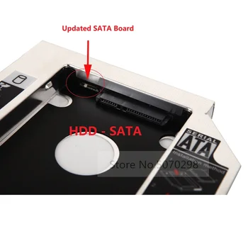 12,7 mm 2. HDD SSD Tvrdi Disk Optički ležište Caddy Okvir Adapter za Acer Aspire 7741G 7741Z 7741ZG