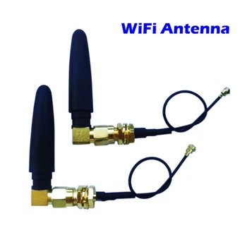 Modernizirana WiFi Antena od 2,4 Ghz/5,8 Ghz dual-band 3dbi RPSMA-/SMA Konektor Gume Koristi za mini-kartice PCI USB Kamere