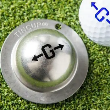 2021 Loptica Za Golf Linija Marker Matrica Od Nehrđajućeg Čelika Маркерная Ručka Za Golf Sredstvo Pozicioniranja 7 Stilova I Otvoreni Sportski Alat Za Golf