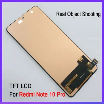Originalni Za Xiaomi Redmi Note 10 Pro M2101K6G LCD zaslon osjetljiv na Dodir Digitalizator Zamjena