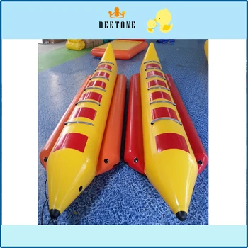 Visoko kvalitetna i jeftina 6-krevetna inflatable boat-banana za prodaju, besplatni pumpa