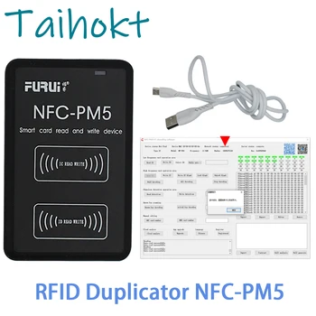 NFC PM5 Čitač Pametnih kartica 13,56 Mhz CUID/FUID Naljepnica Pisac RFID Umnožavanje Ključeva 125 khz Aparat za Ikone IC ID Tag Klon Programer