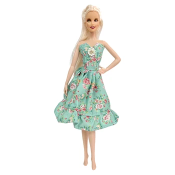 NK Službena Suknja Ručni Rad Modni Haljina Večernja Zelena Odjeća za Lutke Barbie 1/6 Bjd Casual Odjeća DIY Pribor