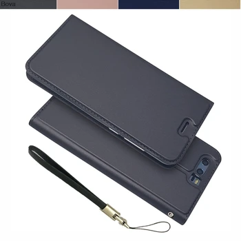 Torbica-novčanik za Huawei Honor 9/Honor 9 Premium STF-L09, zaštićen od pada, Torbica za telefon sa magnetnim притяжением, ultra-tanki Mat zaslon osjetljiv