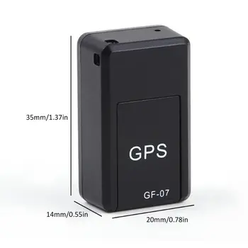 Magnetni GF-07 GSM Mini GPS Tracker U Stvarnom Vremenu Koji prati Locator-Uređaj, Mini GPS-a U Realnom Vremenu Auto-Lokator Отслеживающее Uređaj