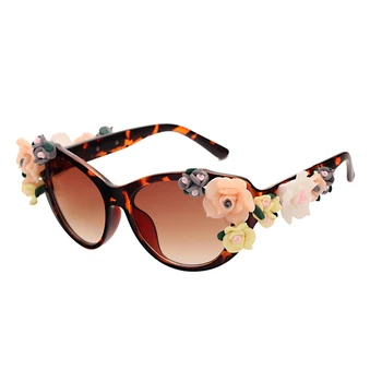 Šarmantni Cvijet Moda Mačje Oči Sunčane Naočale Za Žene Óculos Vintage Mačje Oči Naočale Branded Dizajnerske Cipele Za Muškarce Naočale Nijanse UV400 O259