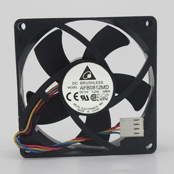 Pravi AFB0812MD 8020 12 0.20 A 8 cm/cm tihi ventilator za hlađenje šasije