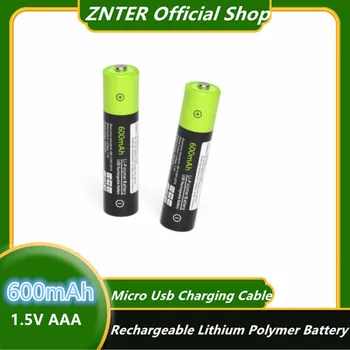 ZNTER AAA baterija baterija baterija baterija baterija Znter 600 mah Mirco USB 1,5 v Litij-polimer baterija baterija baterija baterija baterija Punjenje Preko USB-kabel