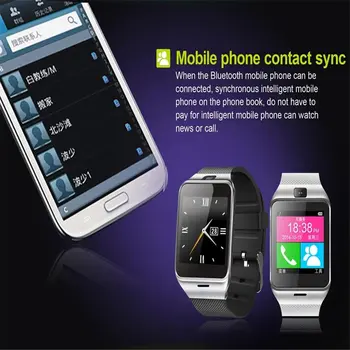 DZ09 P18 Touchscreen Pametni Digitalni Sat Narukvica Skladište Bluetooth Ručni Sat SIM Kartica Smartwatch Podrška za Telefone na Ios i Android